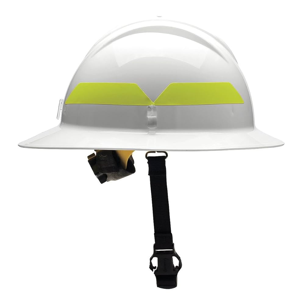 Fire Helmet, White, Thermoplastic: Hardhats: Amazon.com